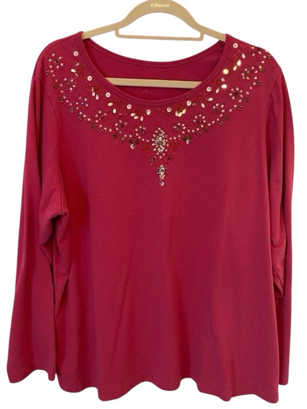 Bedford Fair long sleeve blouse 1X